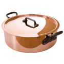 Mauviel M'Heritage Copper and Stainless Steel Rondeau, 28cm